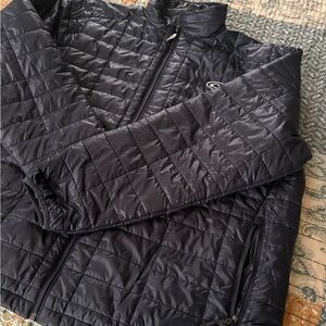 Drake Quilted Navy Blue Puffer Jacket